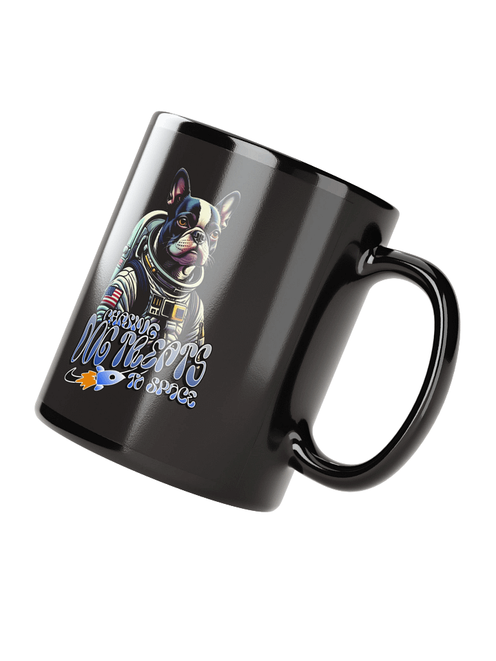 Boston Terrier in Space - Mug product image (4)