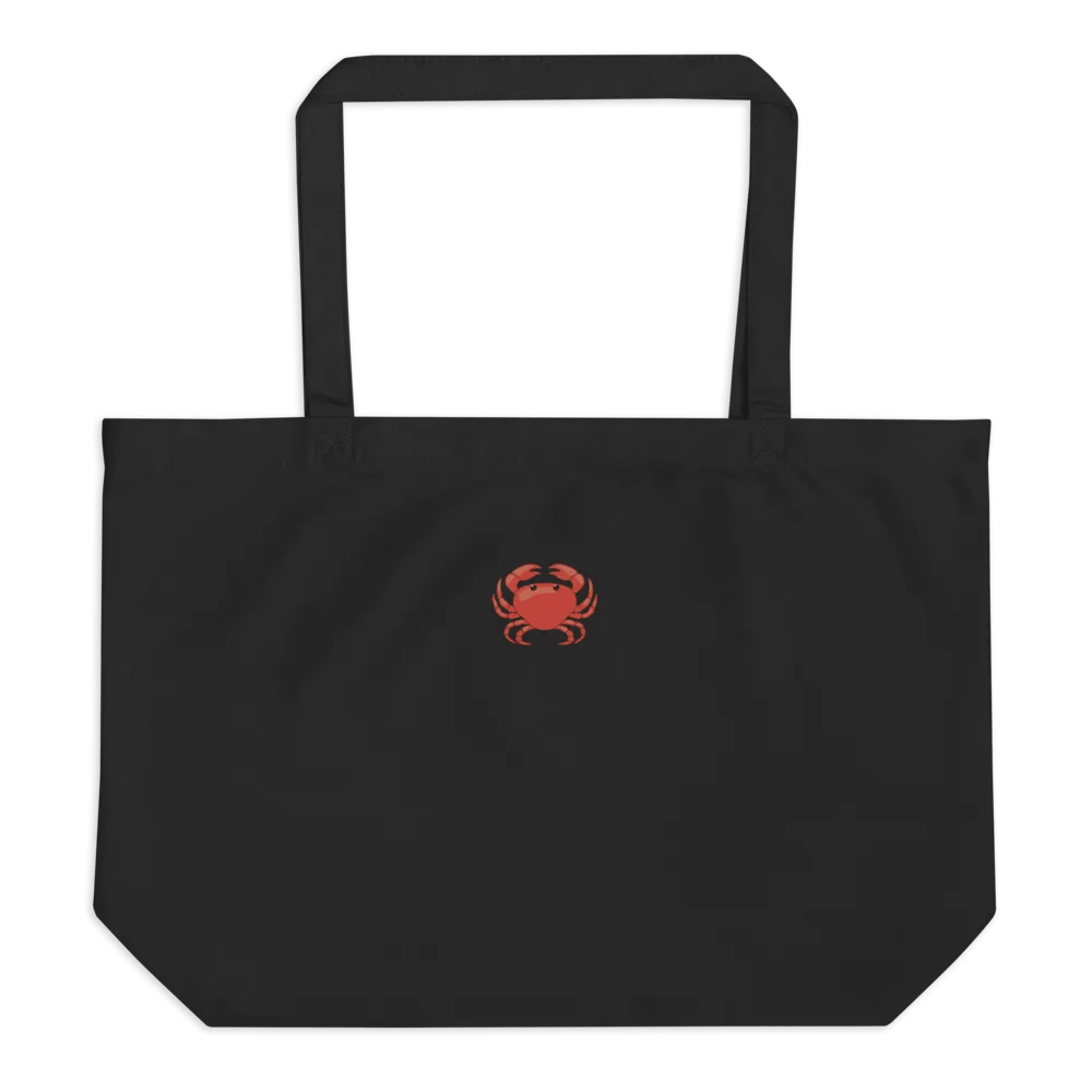 Crab Tote Bag (wide) product image (1)