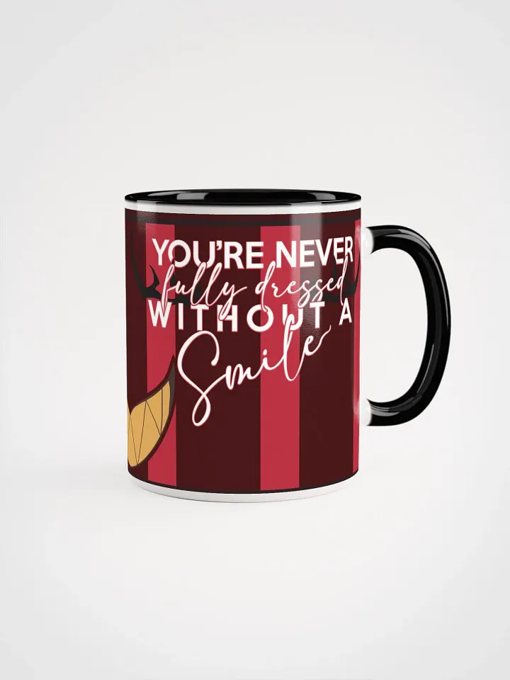 Never Fully Dressed Without a Smile Mug | Alastor Hazbin Hotel product image (2)