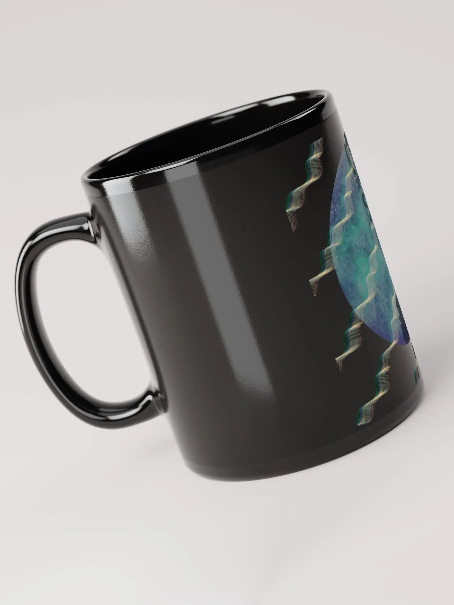 Moonlight Retro wave Mug product image (4)