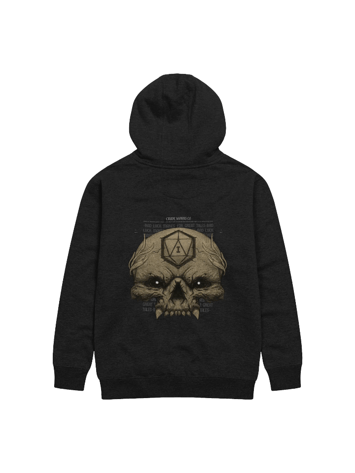 Bad Luck-Bone White | Premium Pull Over Hoodie product image (1)