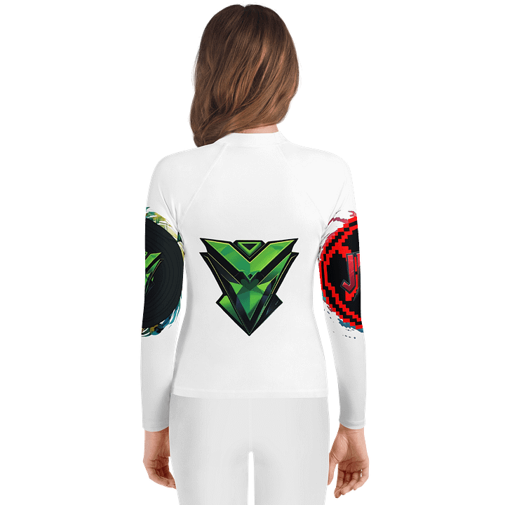 Joshua and Vincent All-Over Print Youth Rash Guard product image (2)