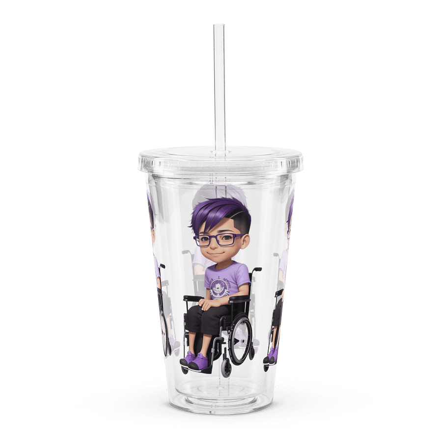 Enigma Clear Plastic Tumbler product image (3)