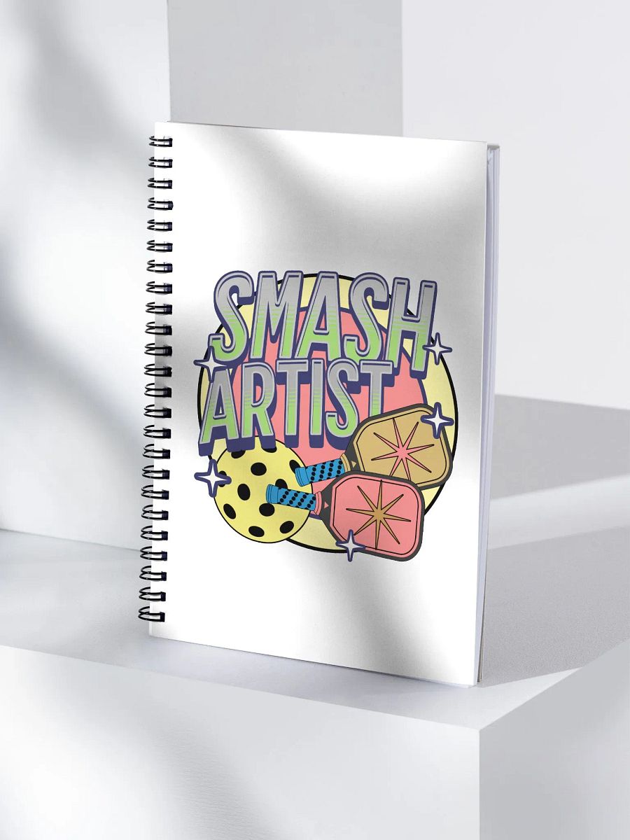 Smash Artist Pickleball Stary Notebook product image (3)