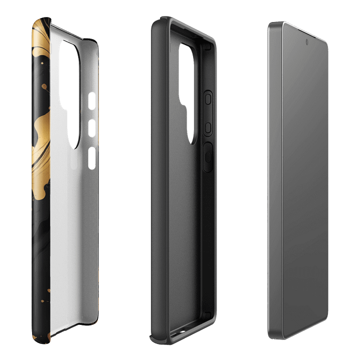 Tough Case for Samsung – Mystic Gold Flow product image (47)