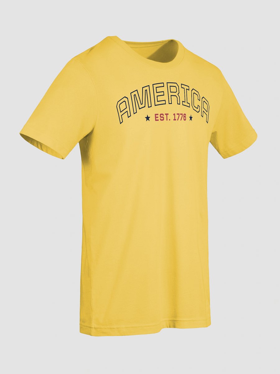 America Typography Supersoft Unisex T-Shirt product image (129)