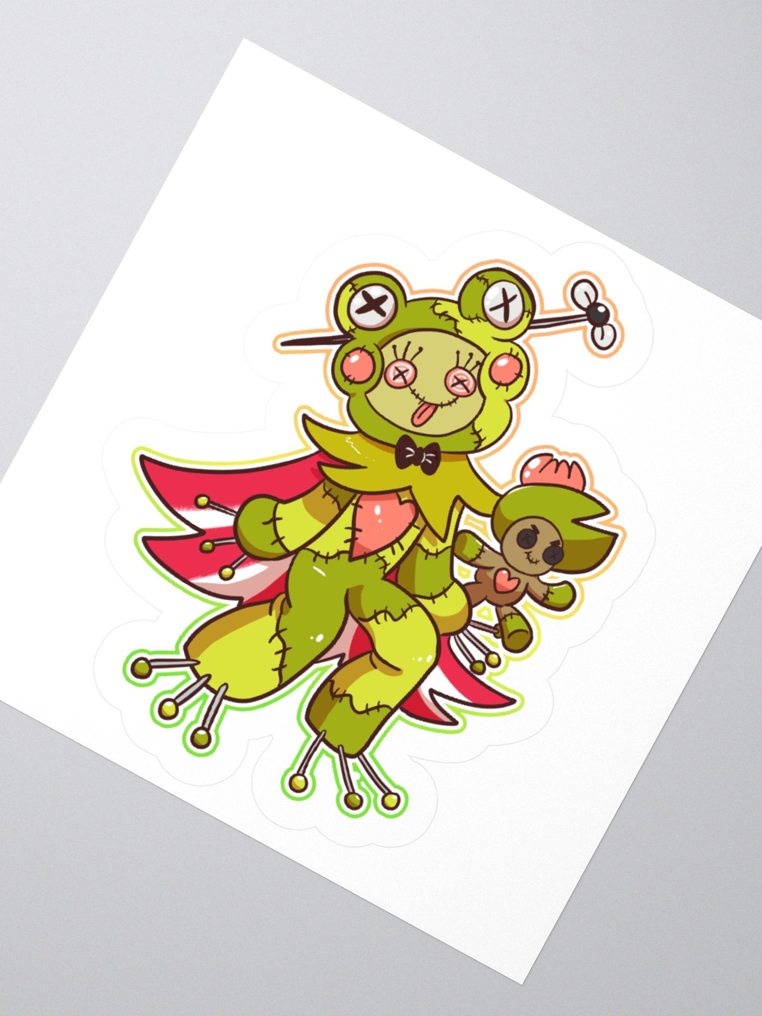 Dolly Frog Sticker product image (2)