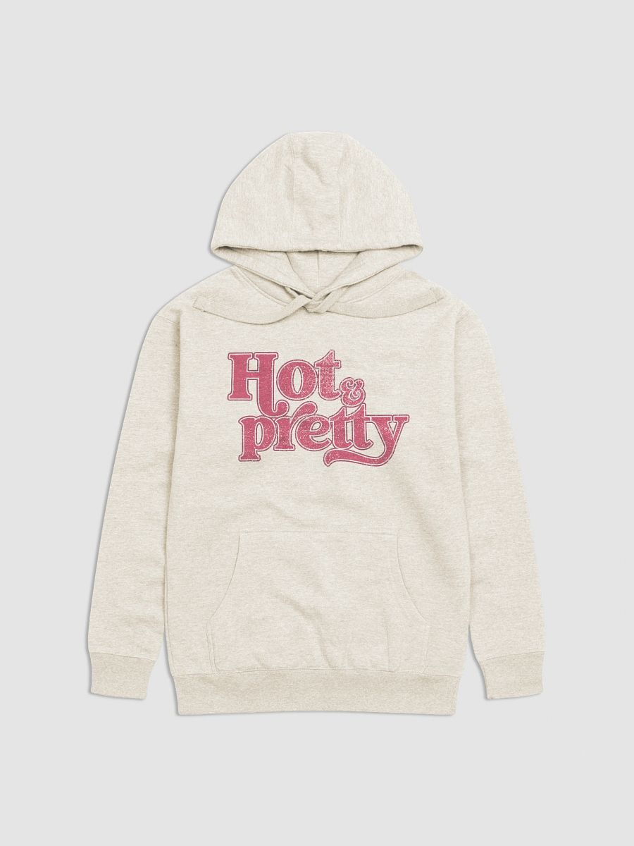 Retro Pink 'Hot & Pretty' Hoodie product image (5)
