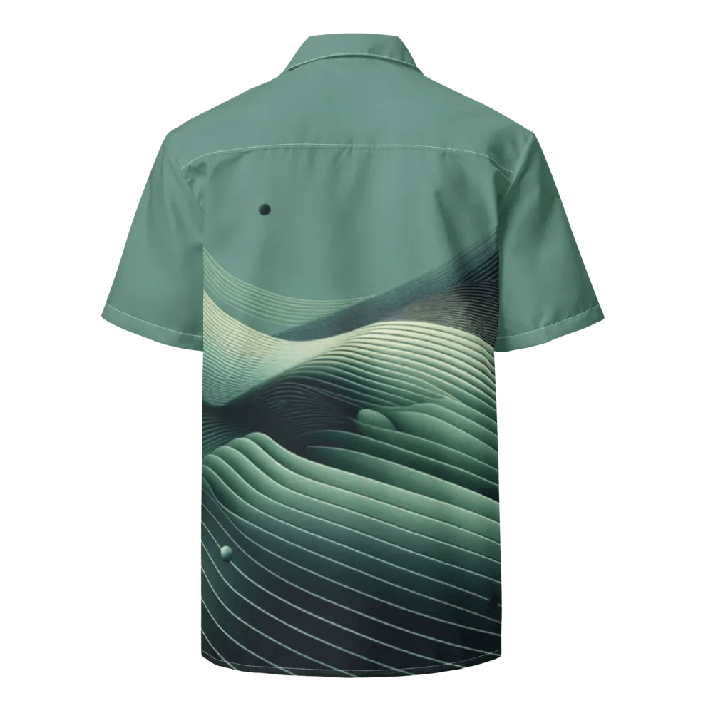 Men's Full-Print-10 Green Hawaiian Shirt product image (5)