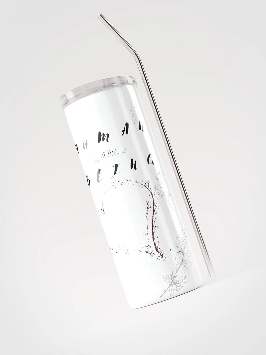 "Human of the Being" - Heart Stainless Steel Tumbler product image (3)
