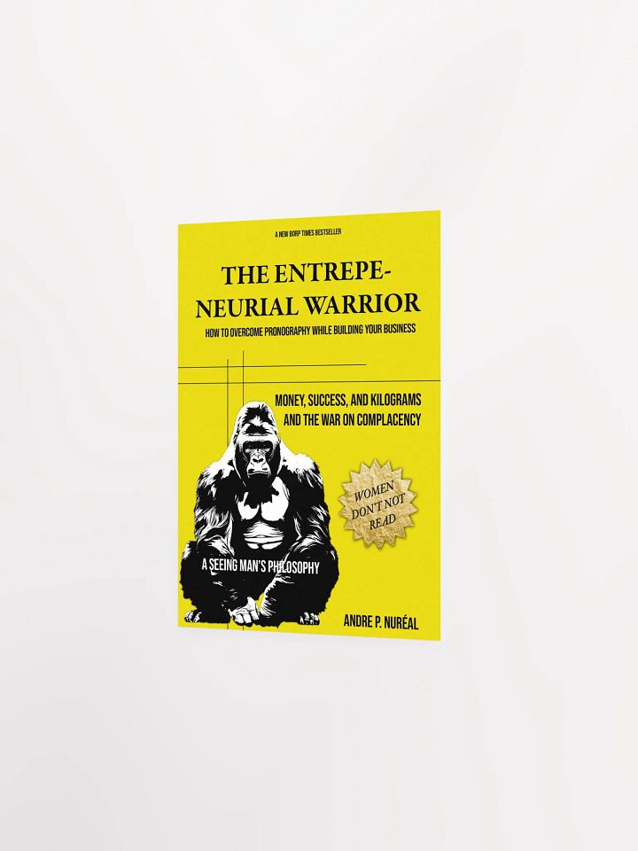 The Entrepe-Neurial Warrior Official Poster product image (10)