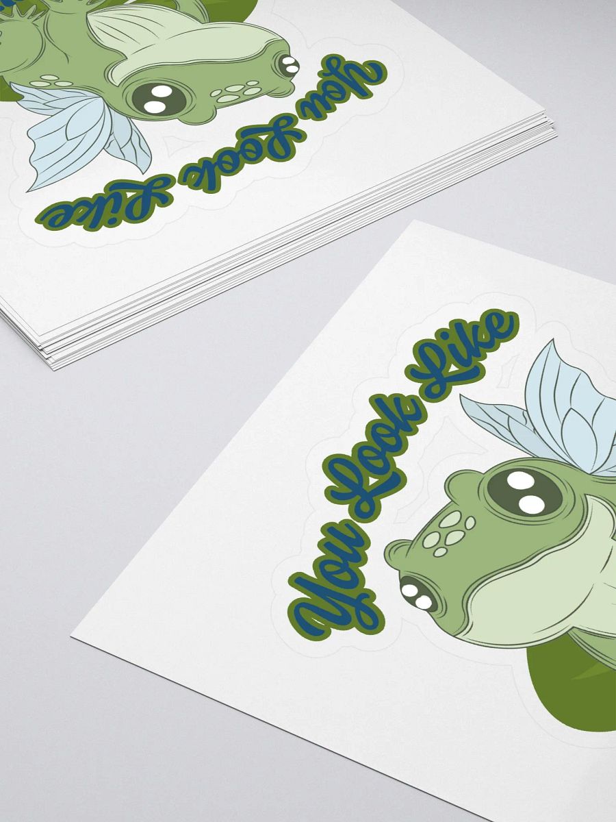 Whimsical Frog Fairy Stickers product image (4)