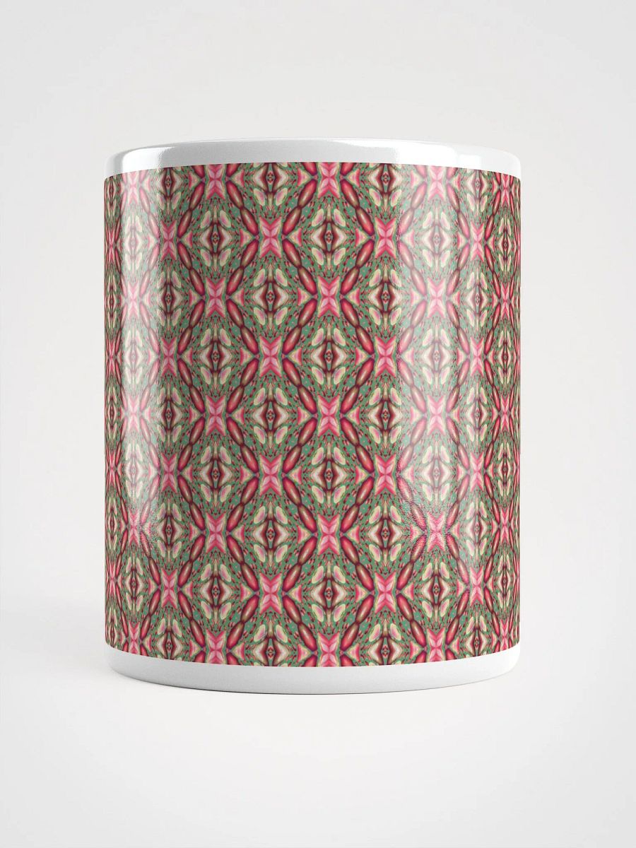 Vibrant Diamond & Floral Ceramic Mug product image (5)