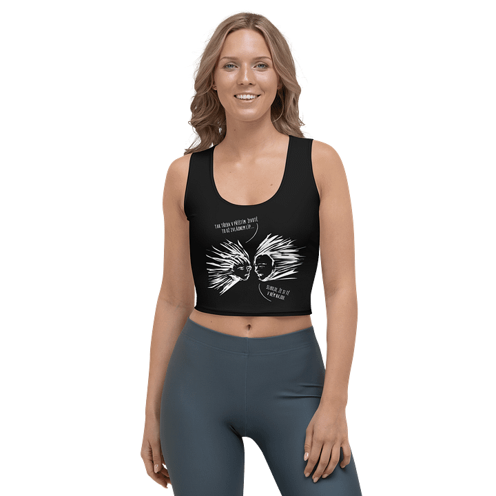 Soul Tied Black Crop Top product image (1)