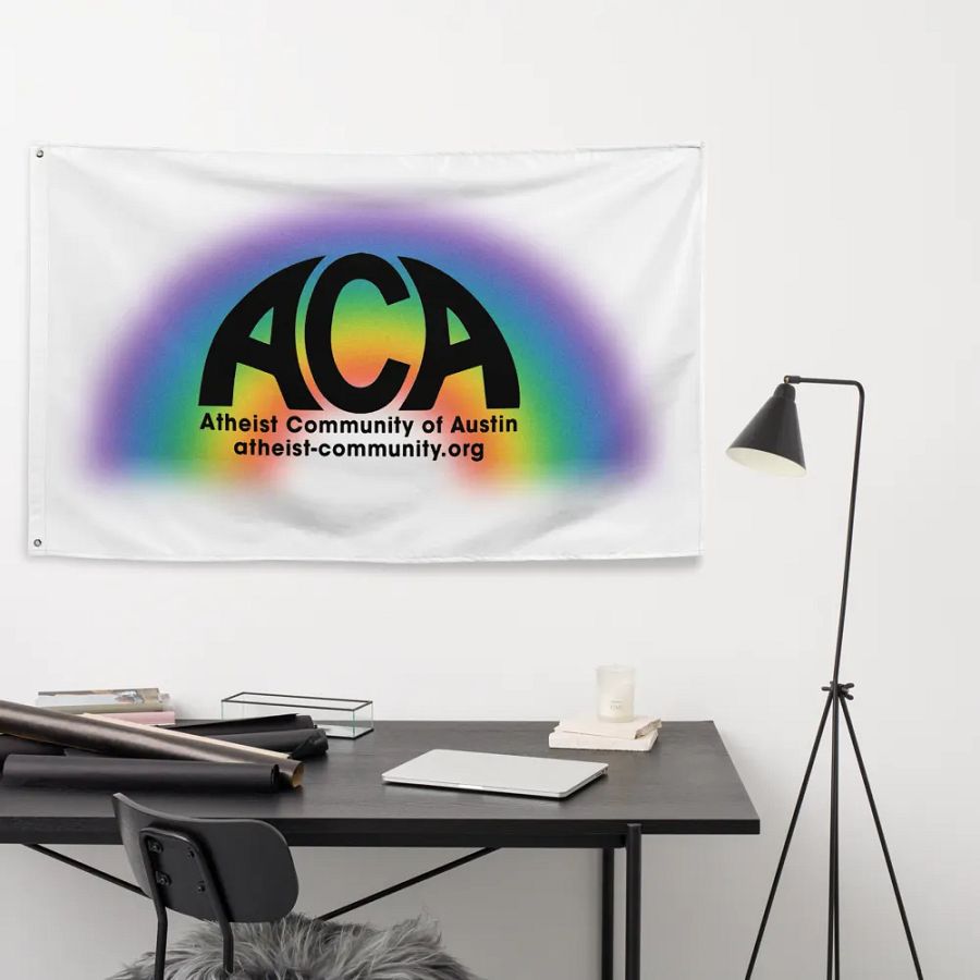 The Atheist Community of Austin Flag product image (9)