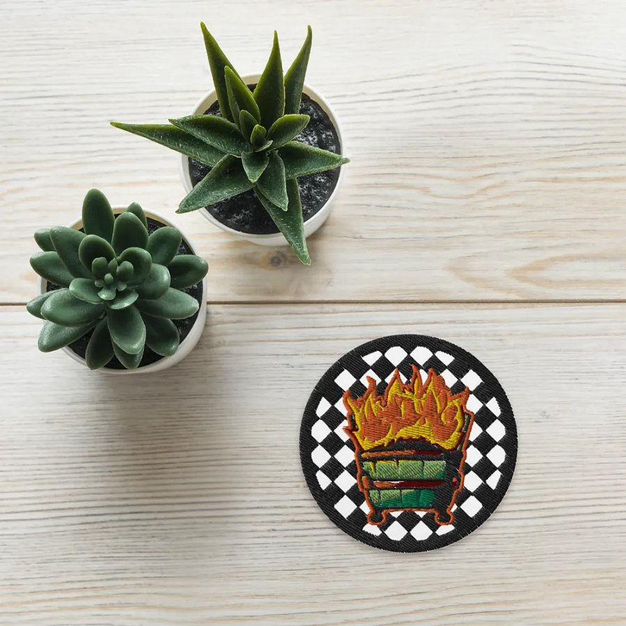 Dumpster Fire ska patch product image (5)