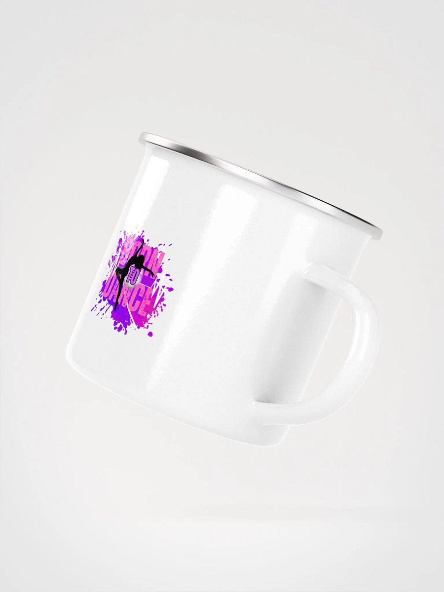 Born to Dance Her Silhouette Vibes Enamel Mug product image (3)