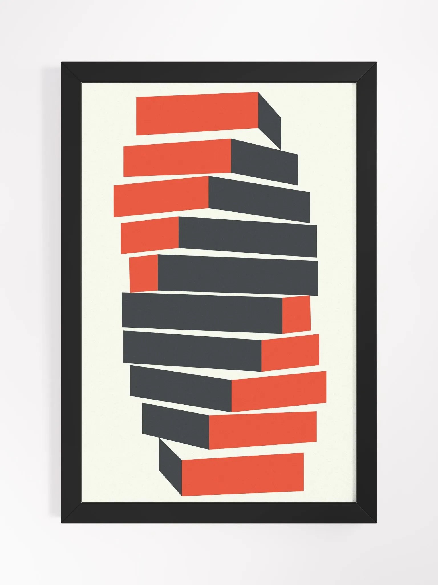 Twisting Blockade Framed Poster product image (20)