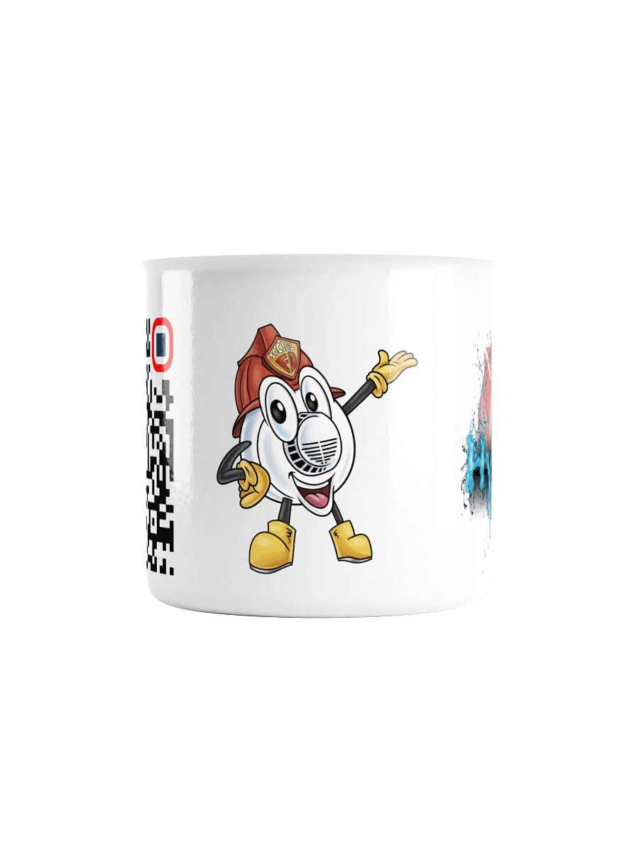 Ugly QR Code Hydrate Enamel Mug product image (3)