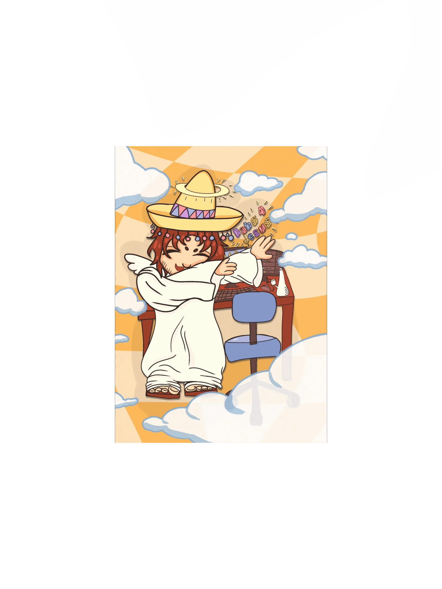 Jésus Dabbing Poster product image (3)