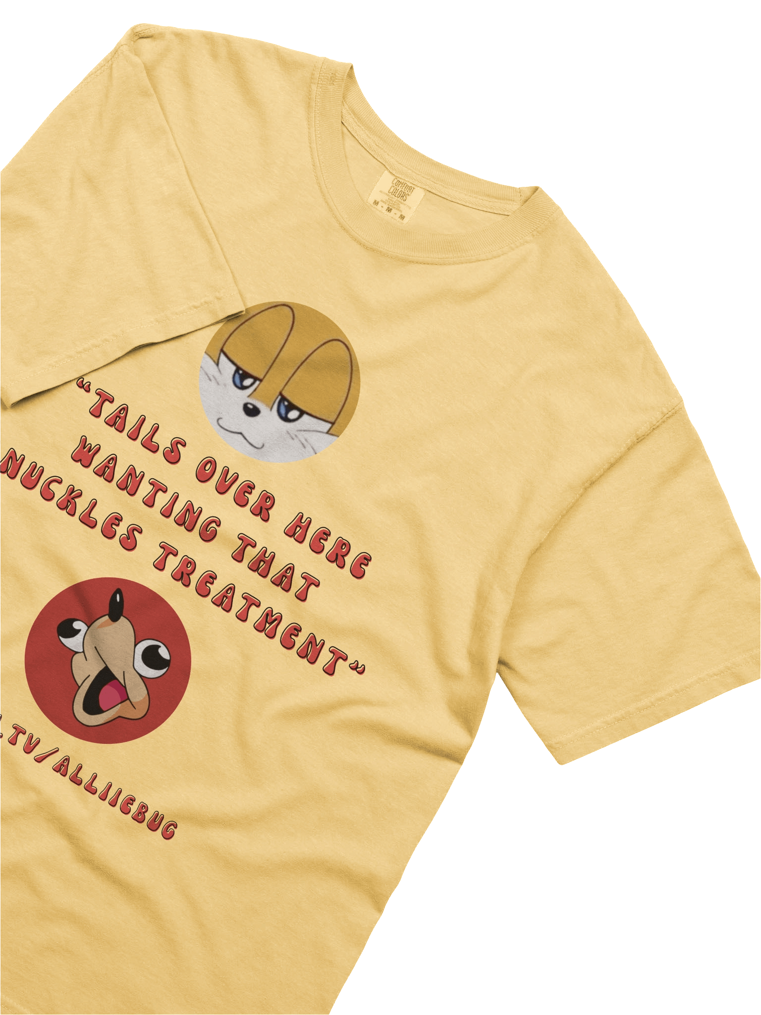 “Tails Over Here Wanting That Knuckles Treatment” Tee product image (5)