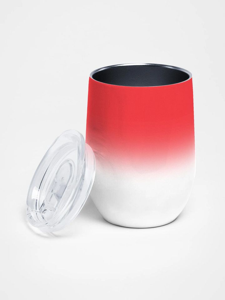 Wine tumbler - Vivid red gradient product image (2)