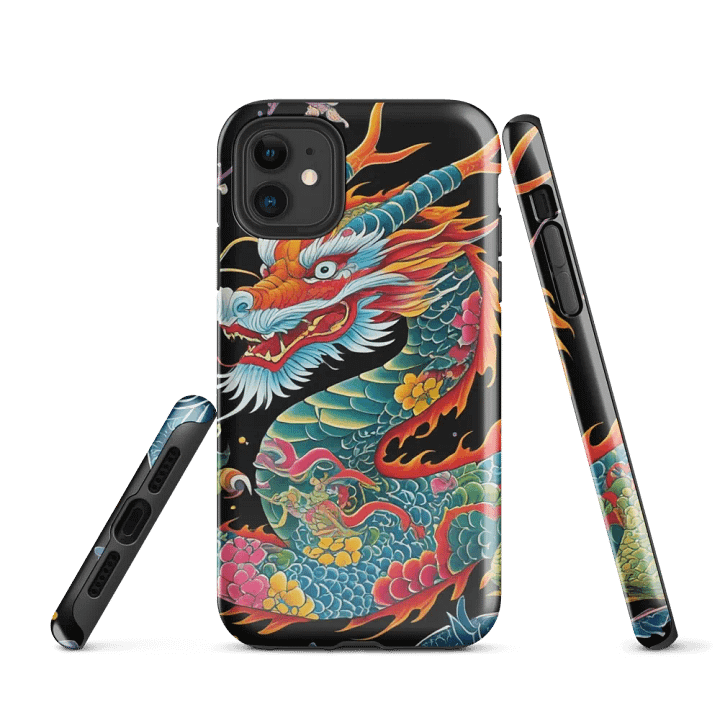 Dragon's Blaze iPhone® Tough Case product image (1)