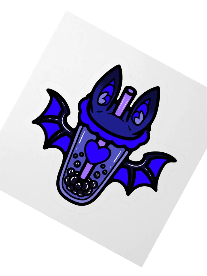 MatchaEXE Indigo Bobat Sticker product image (5)
