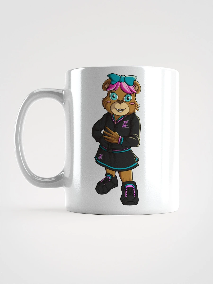 Standing Girl Bear White Coffee Cup product image (1)