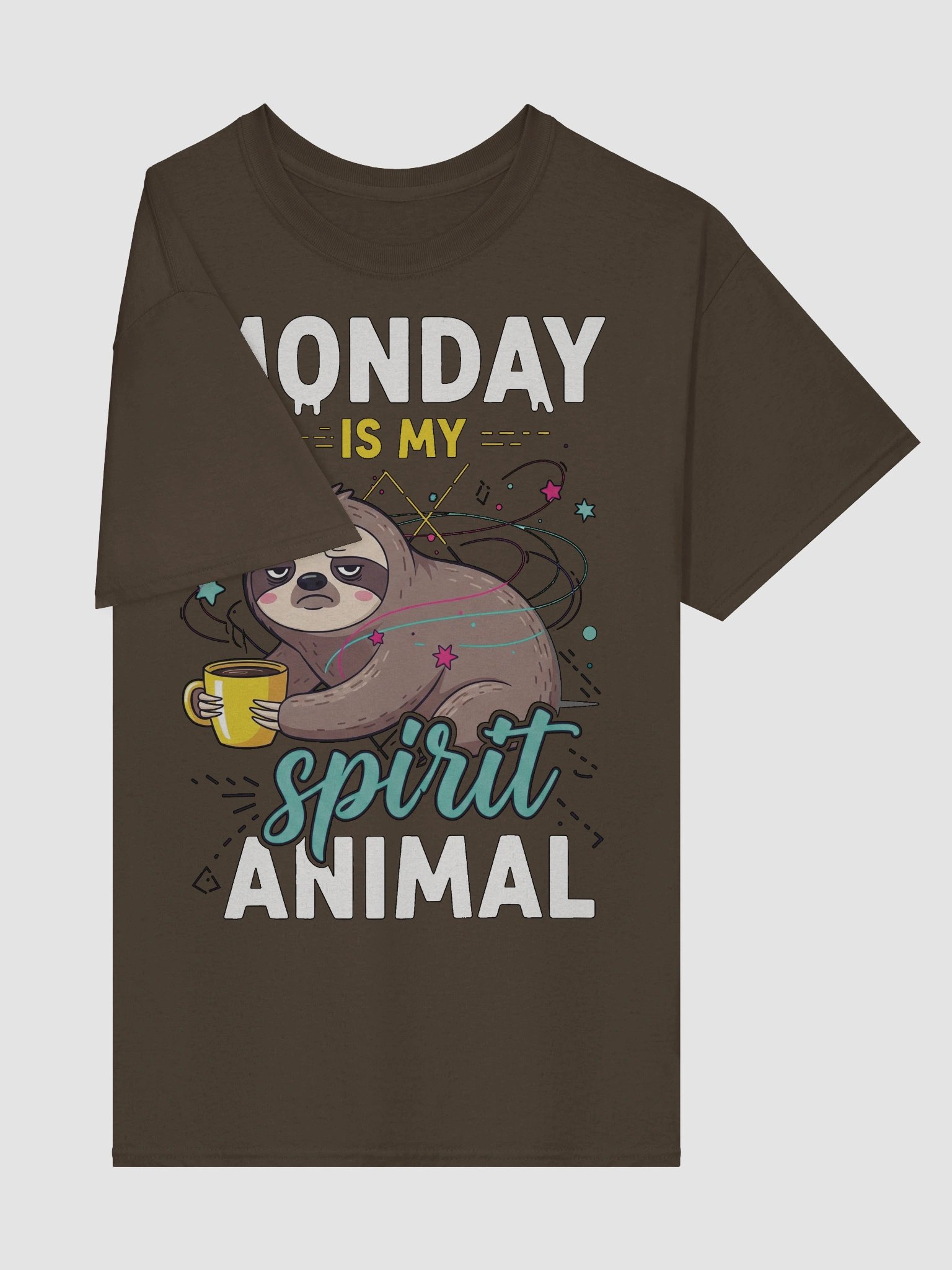 Monday is my spirit animal -dark edition- Architect Heavyweight * product image (4)