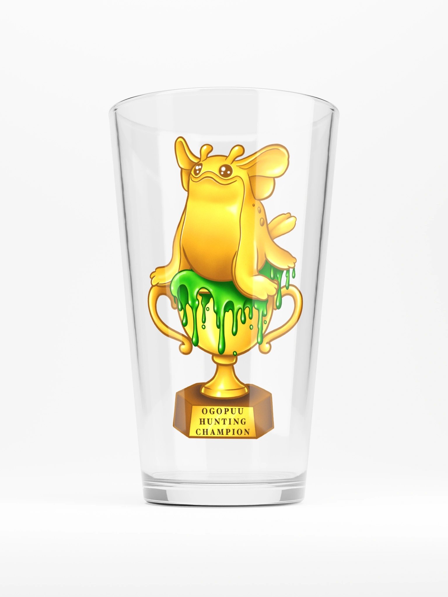 Ogopuu Hunting Champion Pint Glass | Palia Merch product image (1)