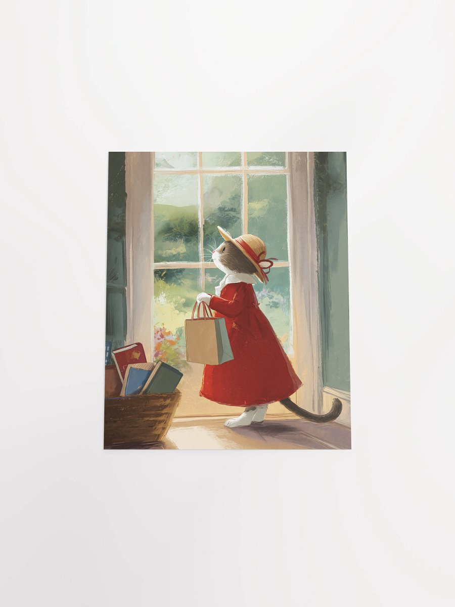 The Curious Cat Art Print product image (25)