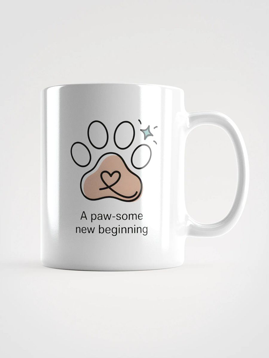 A Paw-some New Beginning Mug | Pet Adoption Gift Mug product image (1)