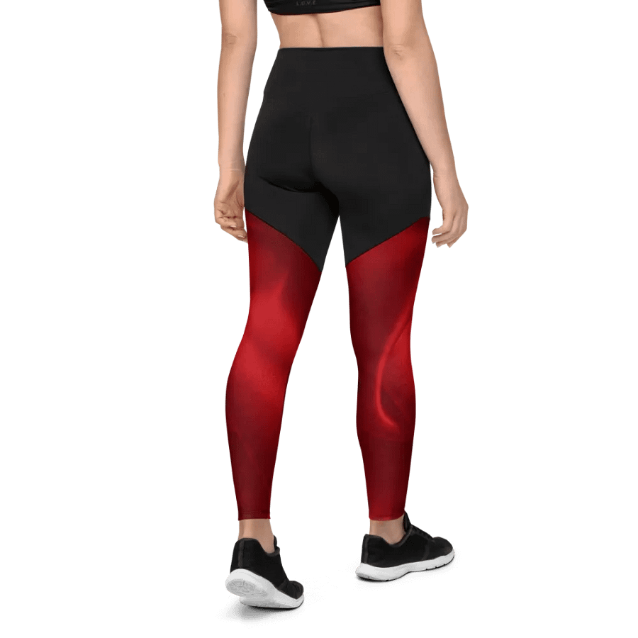 Radiant Red Compression Leggings product image (7)