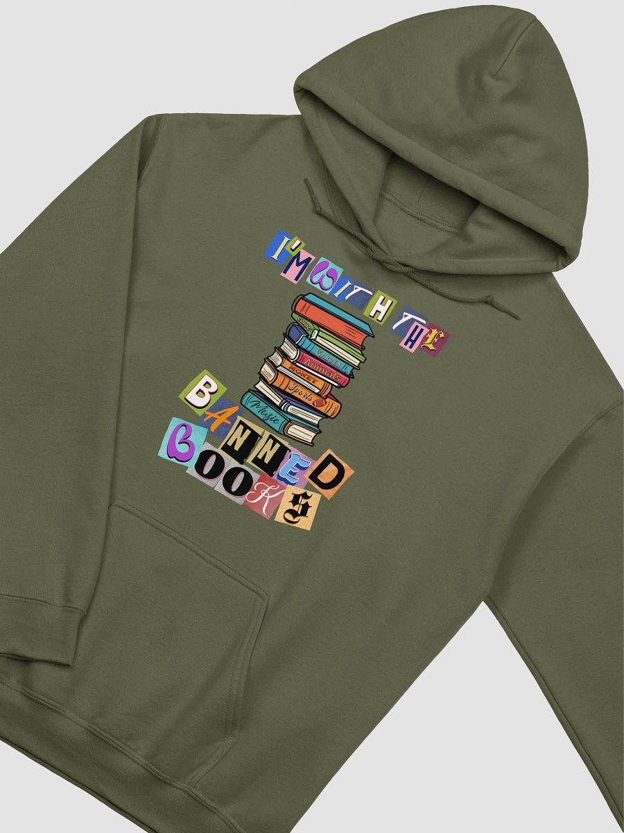 Im With The Banned Books Stack Hoodie product image (20)