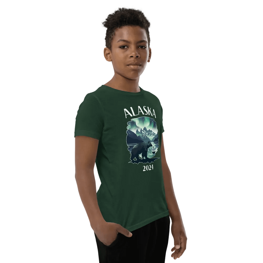 Alaska Wildlife 2024 Teens Dark T-Shirt product image (9)