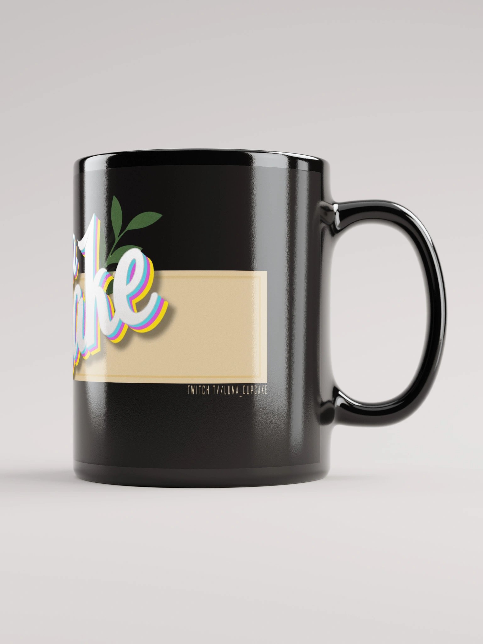 Luna Cupcake Black Mug product image (1)