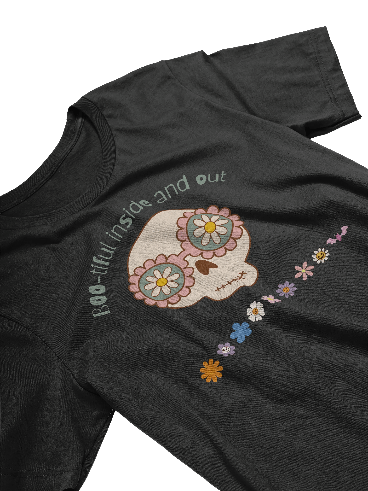 Boo-tiful inside and out T-Shirt product image (2)