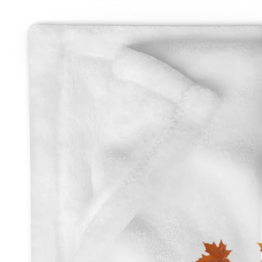 Autumn Breeze & Cannabis Leaves Throw Blanket product image (12)