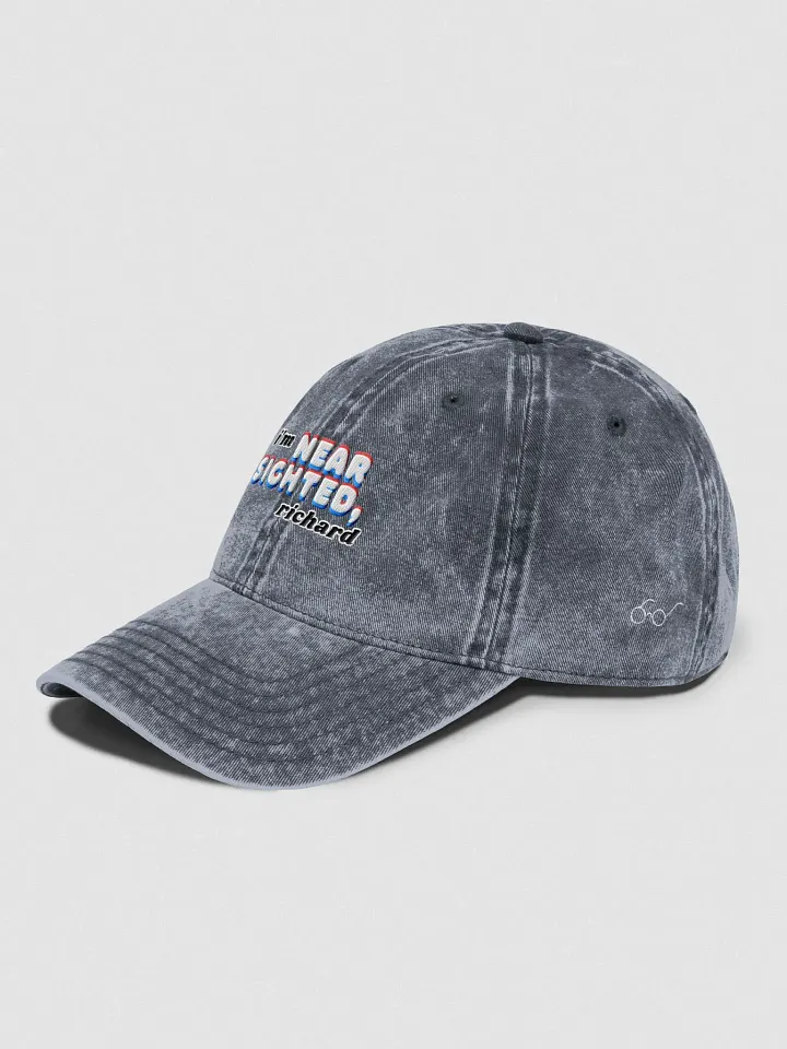 I'M NEARSIGHTED, RICHARD vintage wash dad hat product image (1)