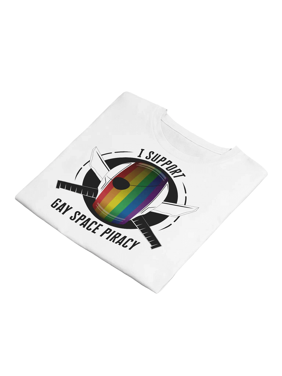 I Support Gay Space Piracy Crop Top product image (12)