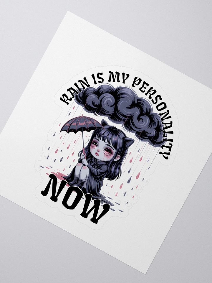 Gothic Rainy Day Sticker Set product image (2)