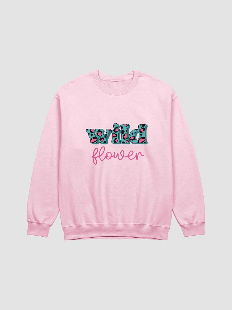 Wild Flower Leopard Print Sweatshirt product image (17)