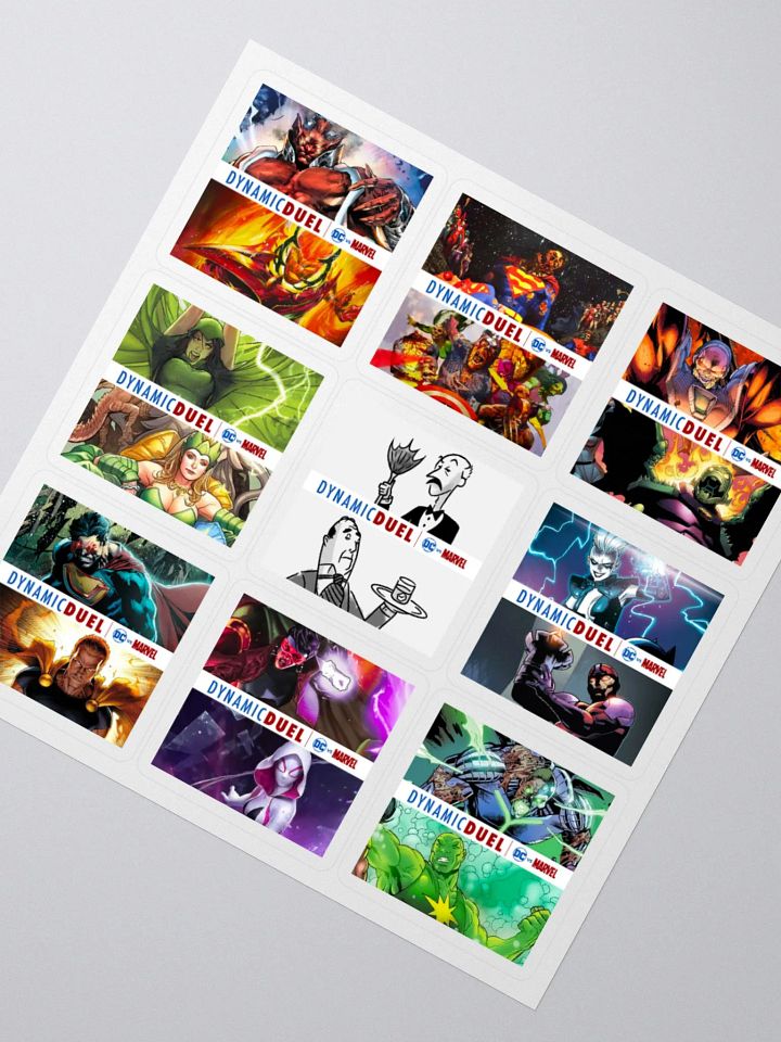 Dynamic Duel Episode Cover Stickers - Series 20 product image (5)