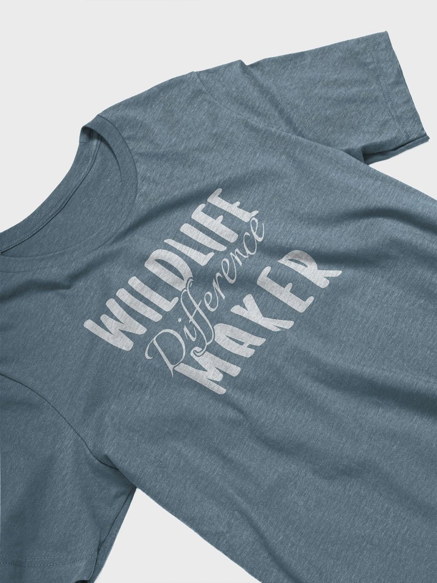 Wildlife Difference Maker T-Shirt, Nature Lover Gift, Wildlife Lover T-shirt product image (3)