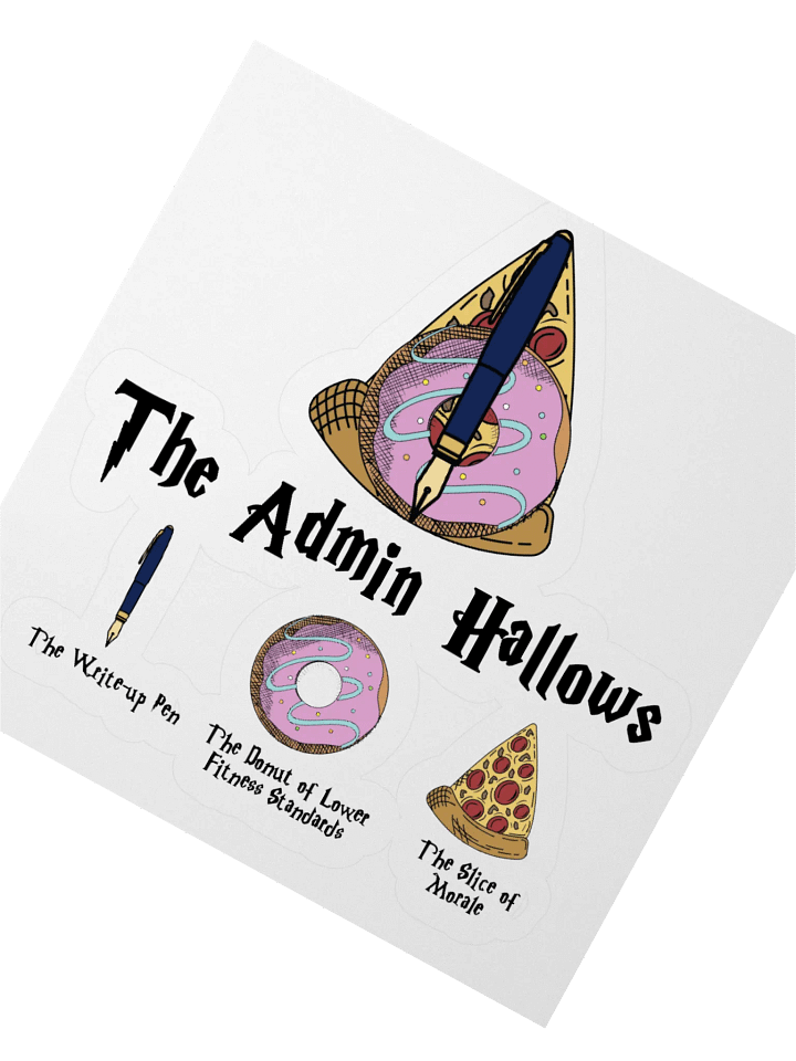 The Admin Hallows Sticker Pack product image (3)