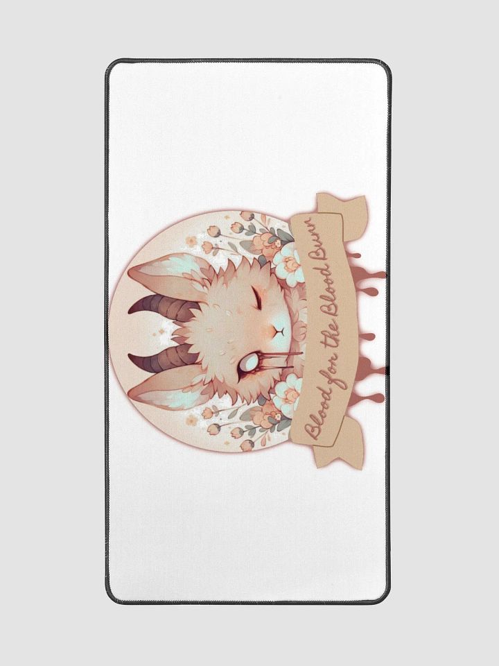 Blood for the blood bun desk mat product image (2)