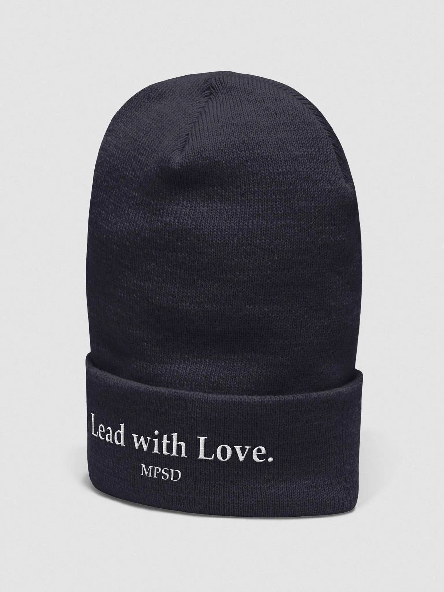 Lead with Love Beanie product image (5)
