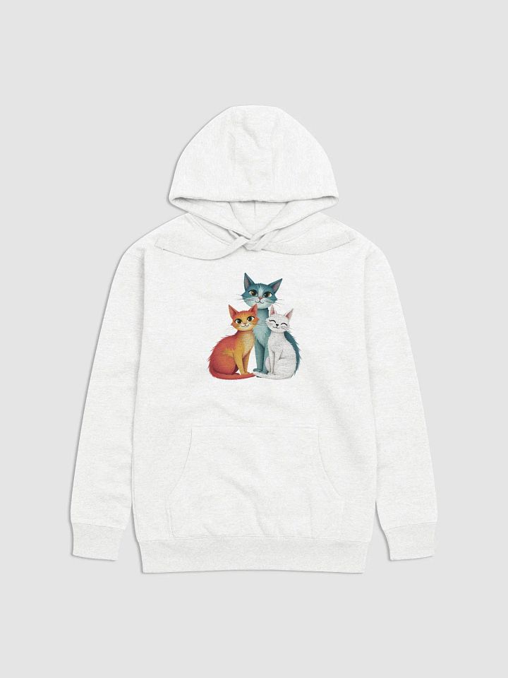 Triangular Harmony Cat Hoodie product image (1)