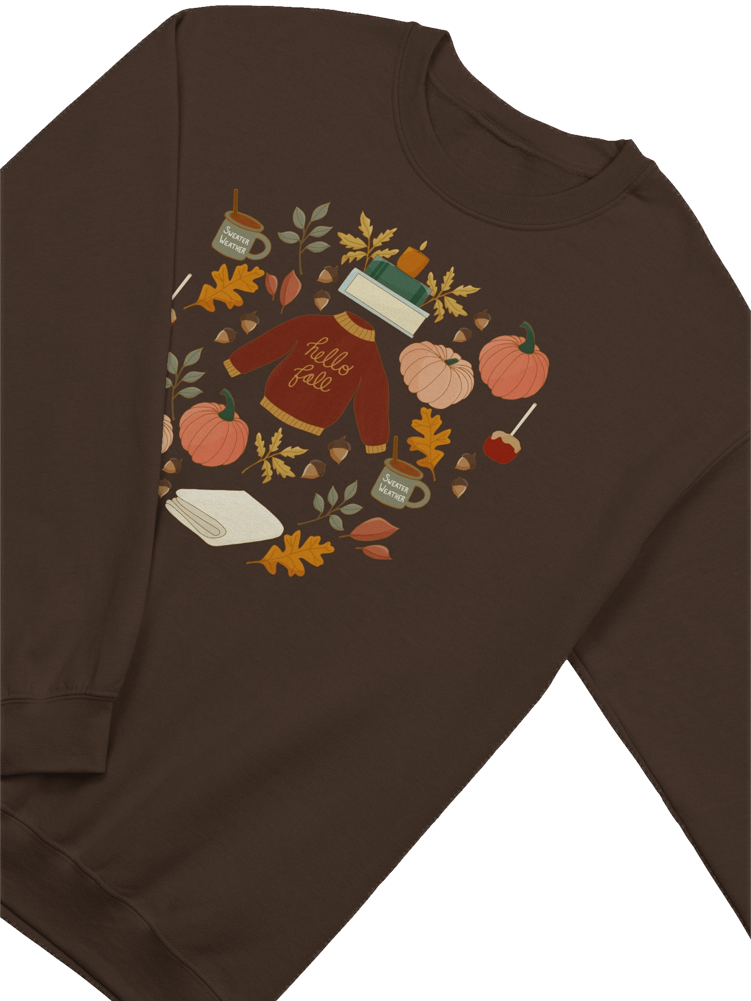 Cozy Fall Design Crewneck Sweatshirt product image (4)
